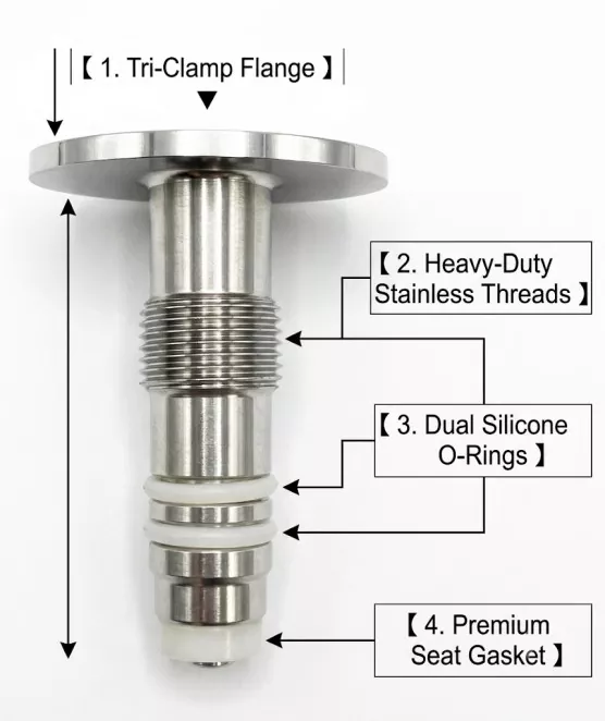 Tri Clamp Sample Valve